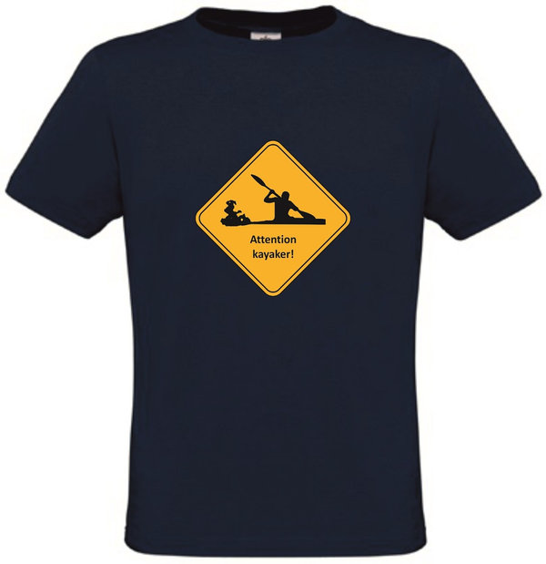 T-Shirt Attention kayaker
